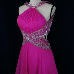 Sherri Hill Size 0 Pink Short Prom / Formal Dress